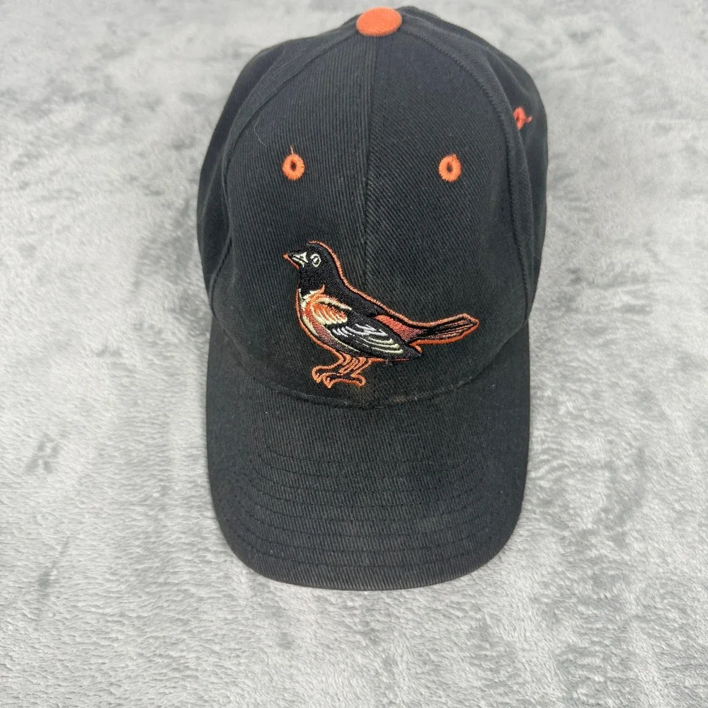 Logo Athletic Baltimore Orioles Baseball Hat Black OSFM